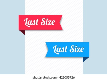Last Size Ribbons
