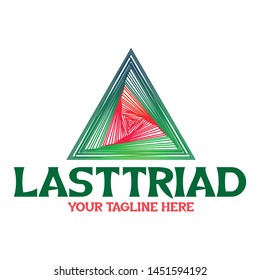 Last triad is a simple logo, like triangle with simple line, suitable for various needs of your company or business logo,