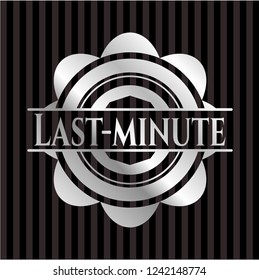 Last-minute silver emblem