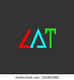 lat letter logo, three letter logo.