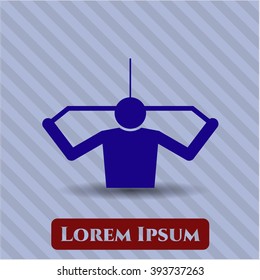 Lat Pull Down (Exercise) icon or symbol