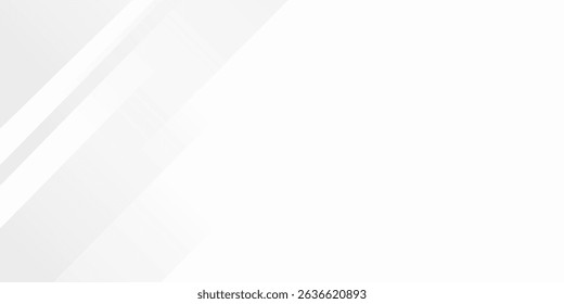 latar belakang abstrak putih dan abu-abu modern dengan garis diagonal cerah yang elegan vector