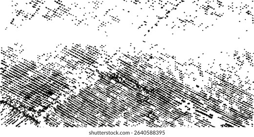 Latar belakang gradien halftone grunge. Wallpaper pasir putih dan hitam. Hamparan komik bergaya anime atau manga. Template bertekstur desain grafis vektor