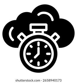 Elemento de icono de latencia para diseño
