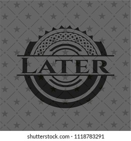 Later black badge