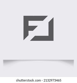 Plantilla vectorial de diseño de logotipo empresarial posterior 