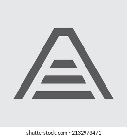 Plantilla vectorial de diseño de logotipo empresarial posterior 