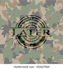 Later camo emblem