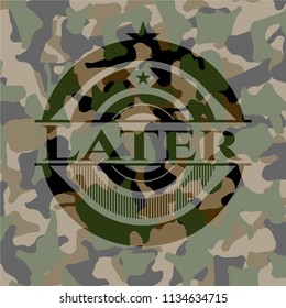Later camouflaged emblem
