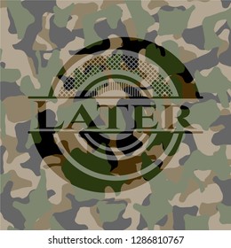 Later camouflaged emblem