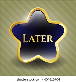 Later golden emblem