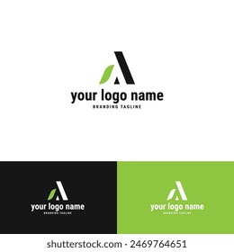 A Later Organic Logo Design, brand identity vector, modern logo, Logo Maker Vector Illustration Template Creation