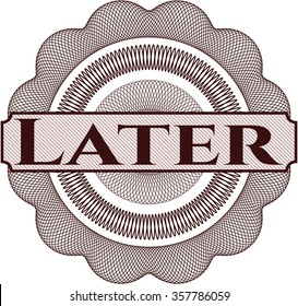 Later rosette