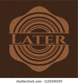Later wooden signboards