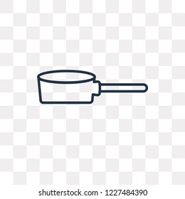 Lateral Pan vector outline icon isolated on transparent background, high quality linear Lateral Pan transparency concept can be used web and mobile