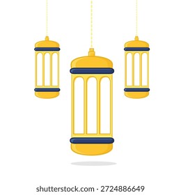 latern. arabian latern lamp illustration vector cartoon. arabic lam