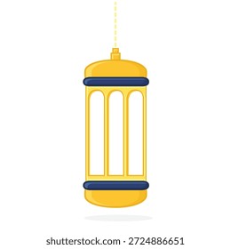 latern. arabian latern lamp illustration vector cartoon. arabic lam
