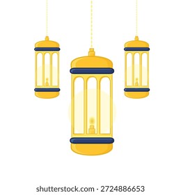 latern. arabian latern lamp illustration vector cartoon. arabic lam