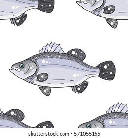 lates calcarifer pattern