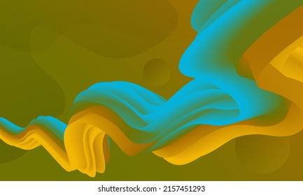 Latest abstract background color combination green yellow red and blue