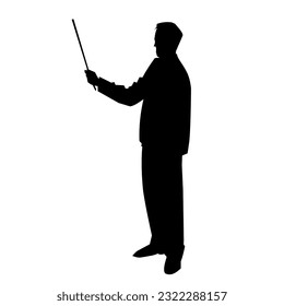 Latest black man silhouette vector