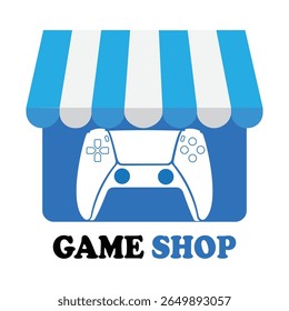 ícone mais recente da loja de jogos de console azul