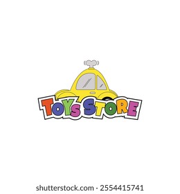 Latest children's toy store logo