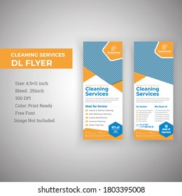 Latest Cleaning Service Marketing Materials DL Flyer