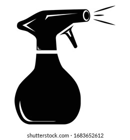 
las últimas herramientas de limpieza en negro