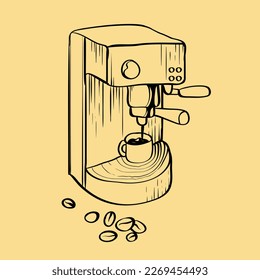 The latest coffee machine design is cool