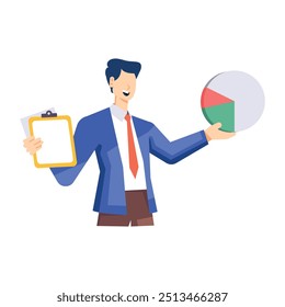 Latest Collection of Business Activities Flat Illustrations 

