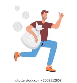 Latest Collection of Crowdfunding Flat Illustrations 

