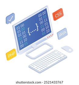 Latest Collection of Software Engineering Isometric Icons 


