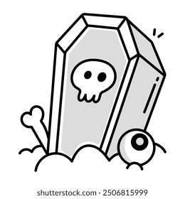 Latest Collection of Spooky Day Doodle Icons  

