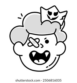 Latest Collection of Spooky Day Doodle Icons  

