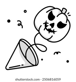 Latest Collection of Spooky Day Doodle Icons  

