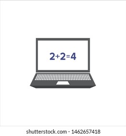 Latest Colorful Flat icon of  Laptop.