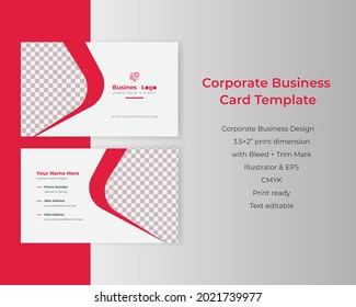Latest Creative Corporate Professional Business card Template