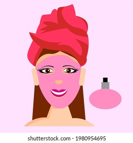 Icono de maquillaje más reciente y creativo del depurador de caras.
