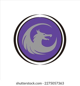latest dragon vector logo design