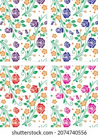 latest floral designs and patterns