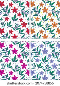 diseños y patrones florales más recientes