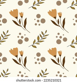 the latest floral pattern design with elegant graphic
