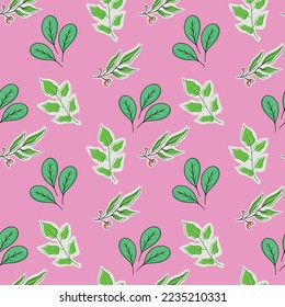 the latest floral pattern design with elegant graphic