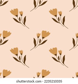 the latest floral pattern design with elegant graphic