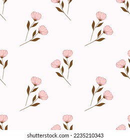 das neueste Blumenmuster-Design mit eleganter Grafik