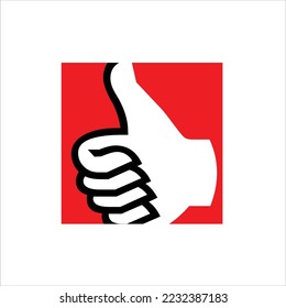 latest hand logo vector symbol