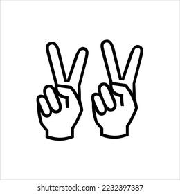 latest hand logo vector symbol