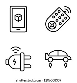 Latest Inventions Line Icons Pack 