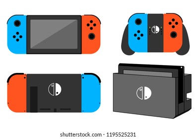 The latest Japanese game machine set